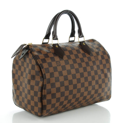 Louis Vuitton Damier Ebene Speedy 30 3 of 7
