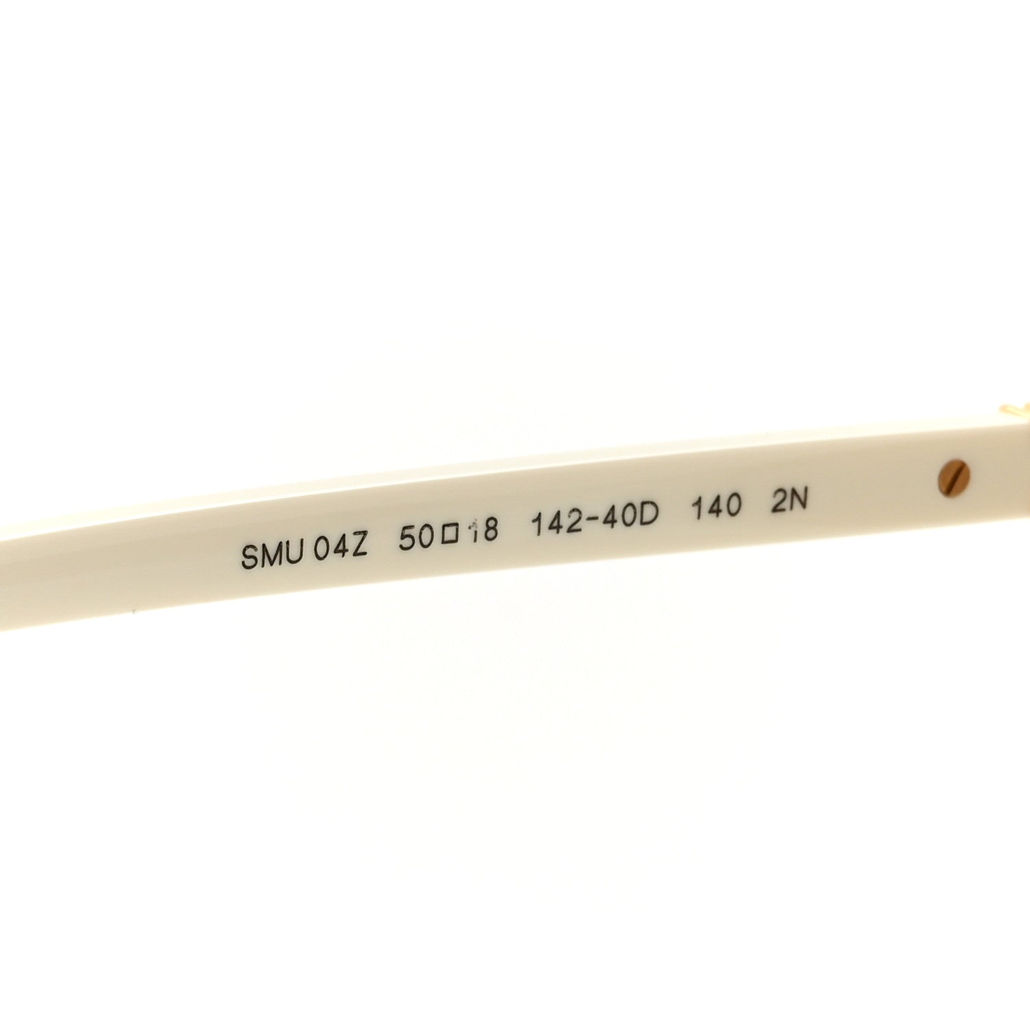 Miu Miu Acetate Oval Regard Sunglasses SMU04Z White 6 of 8