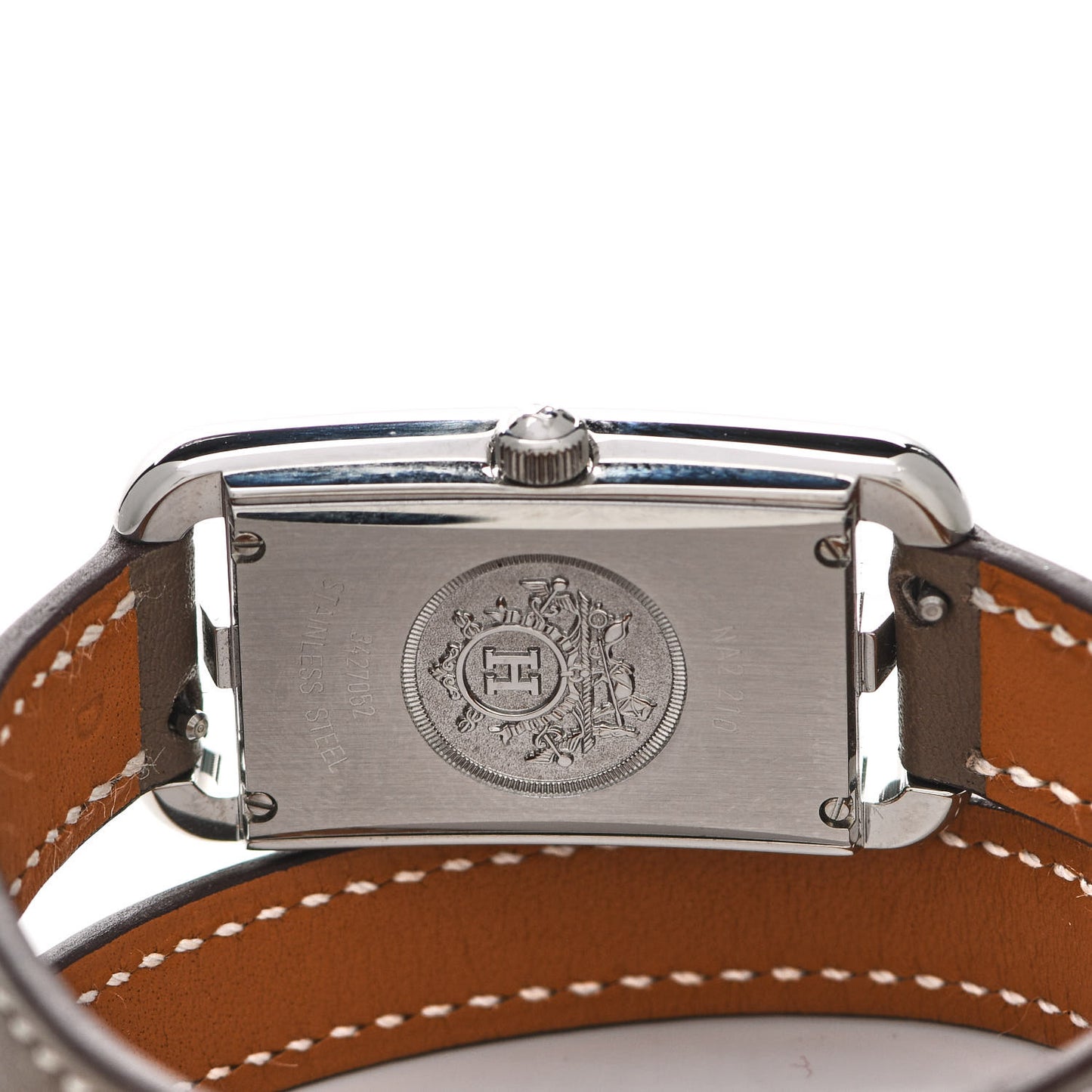 Stainless Steel Swift 20mm Nantucket Double Tour Quartz Watch Etoupe
