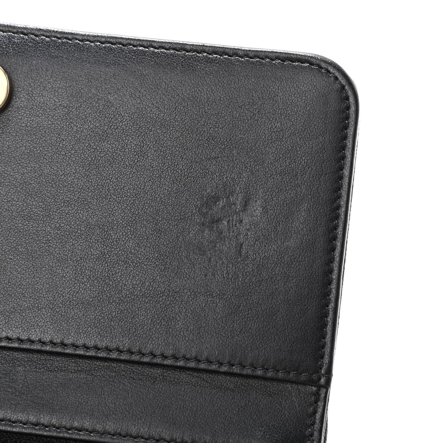Caviar Quilted Boy Wallet On Chain WOC Black
