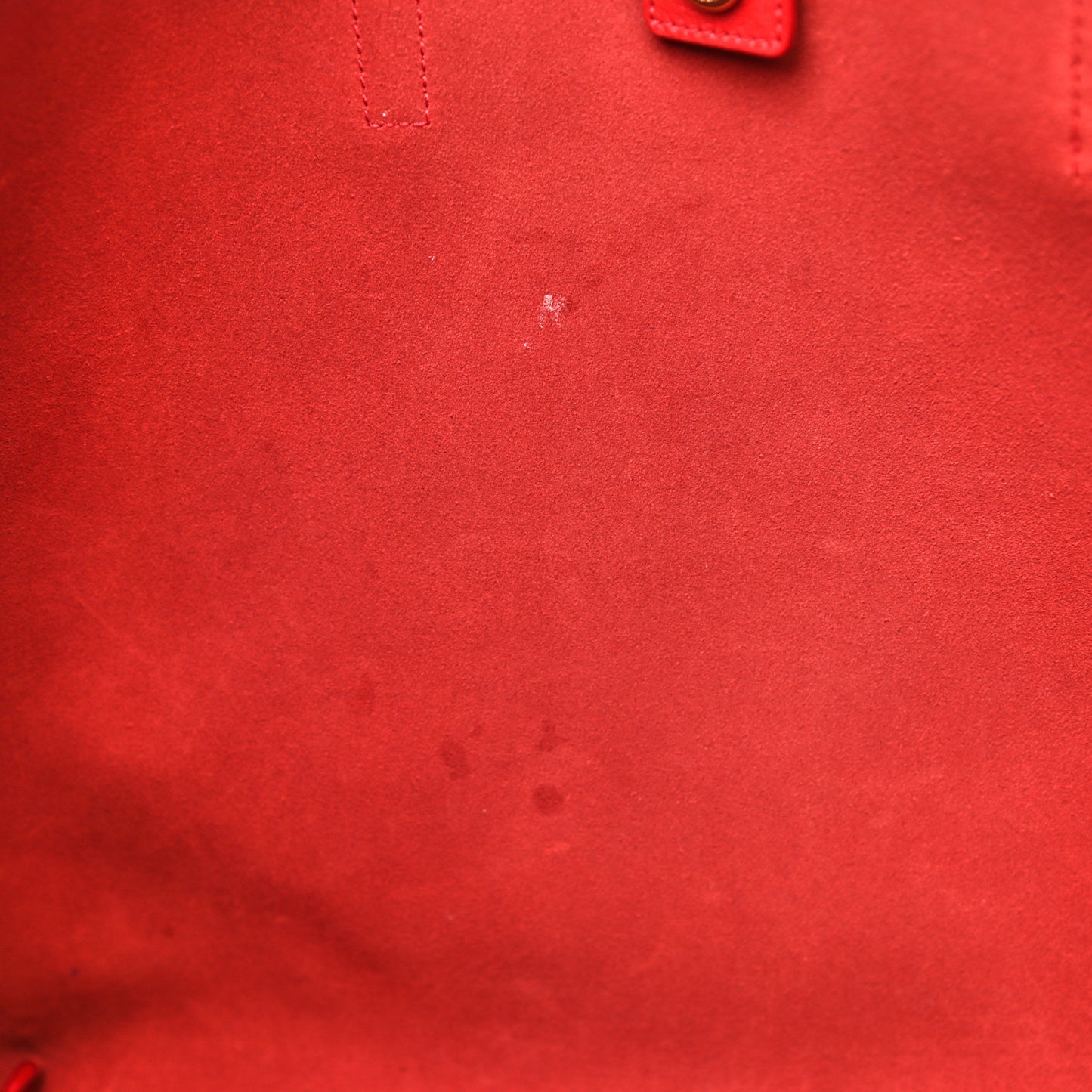 Calfskin Large Shopping Tote Rouge Eros