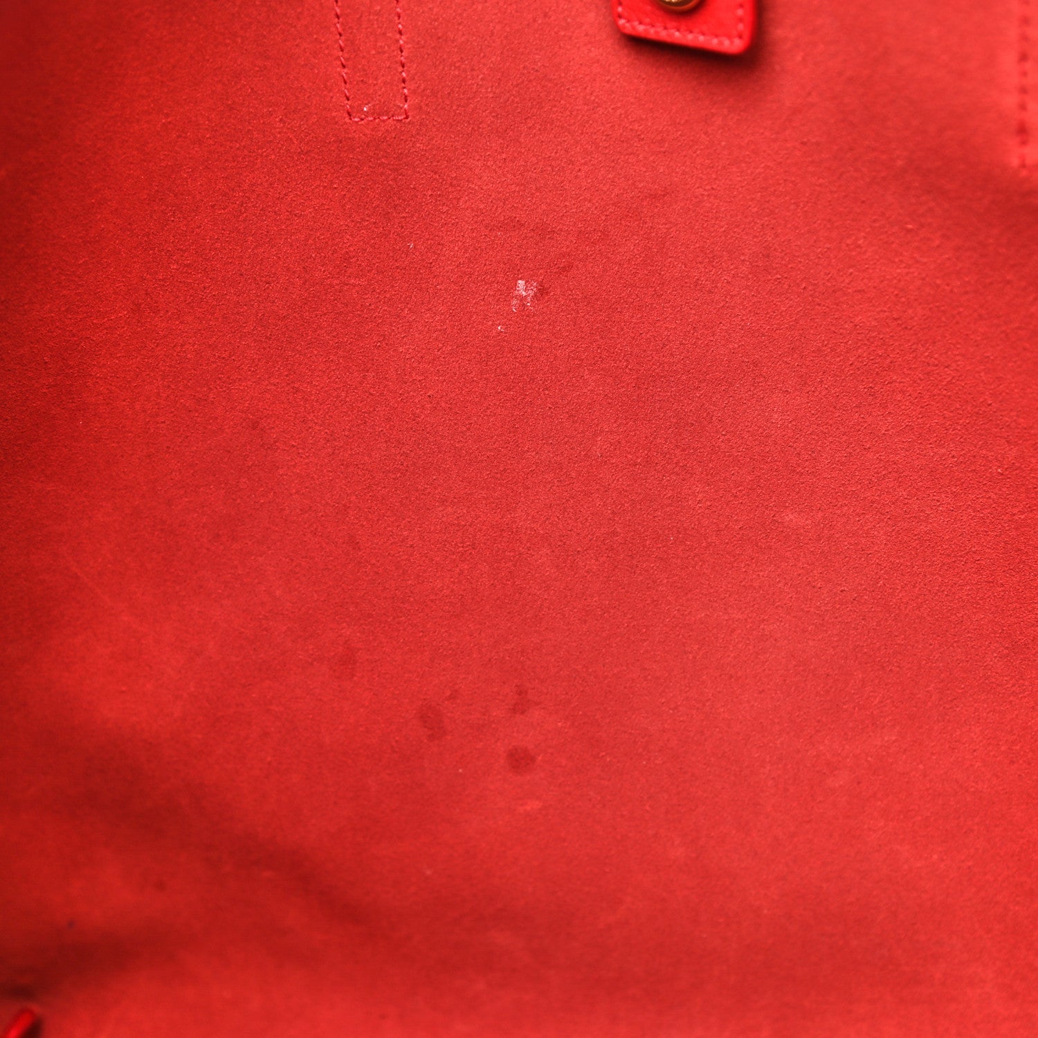 Saint Laurent Calfskin Large Shopping Tote Rouge Eros 11 of 16