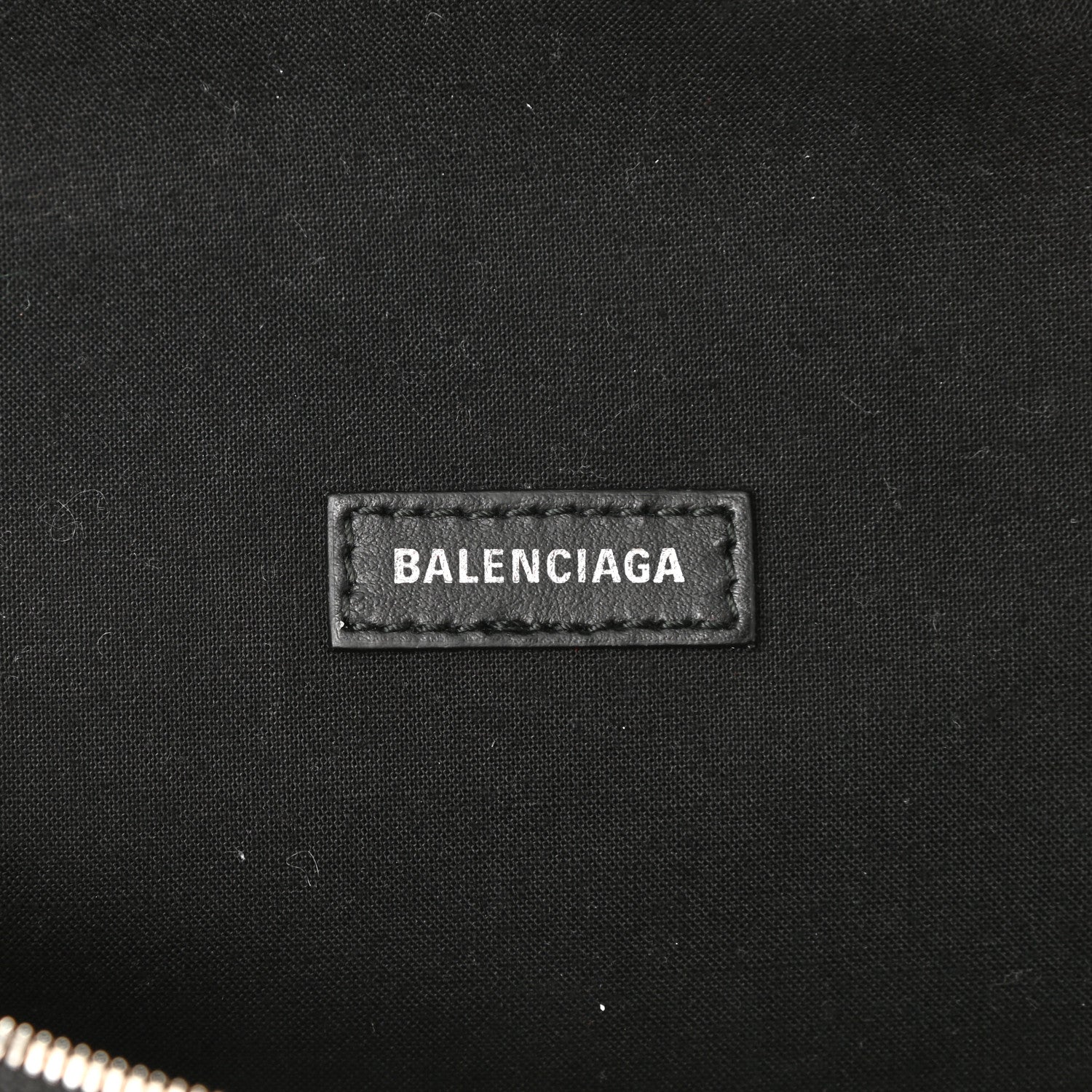 Balenciaga Supple Calfskin Signature Logo Large Everyday Beltpack Black 6 of 8
