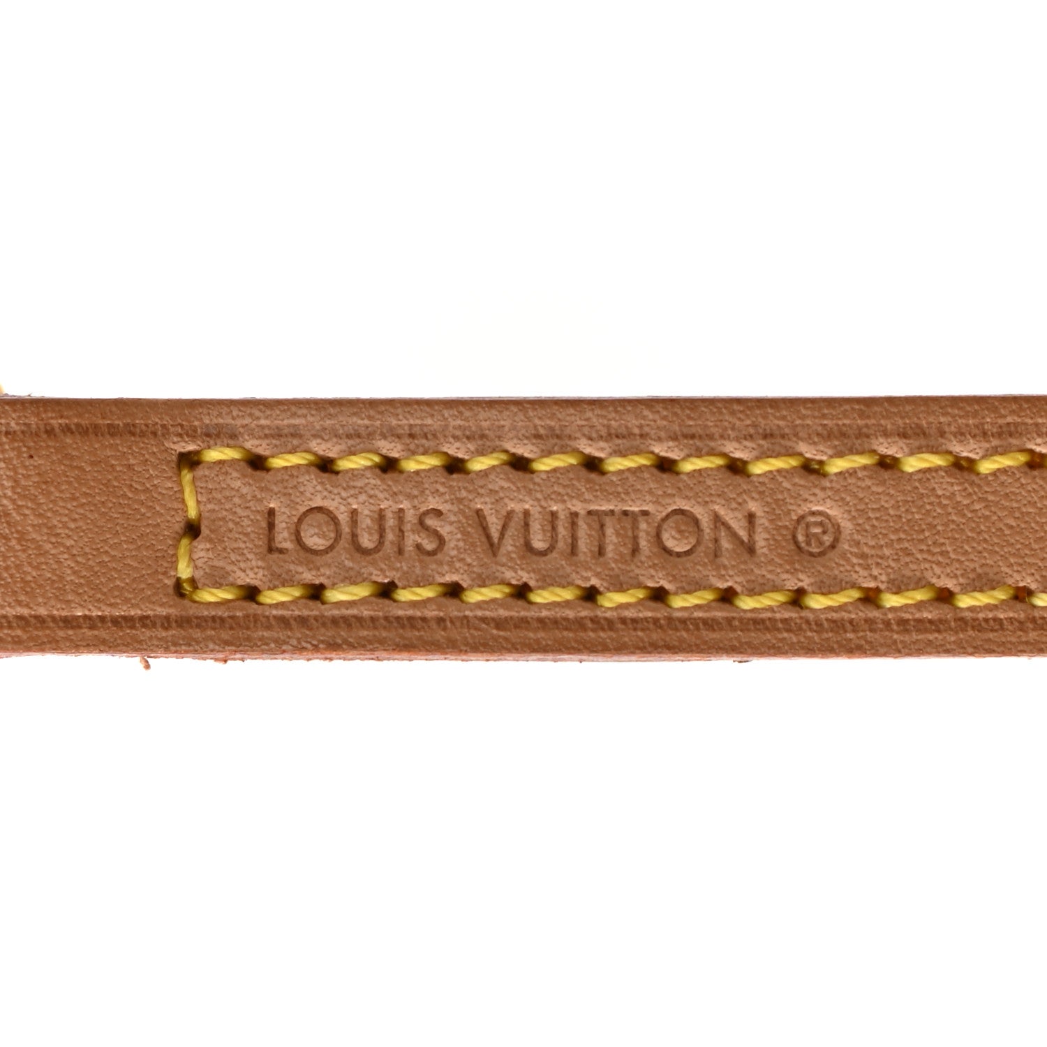 Louis Vuitton Vachetta 12mm Long Shoulder Strap VVN 3 of 5
