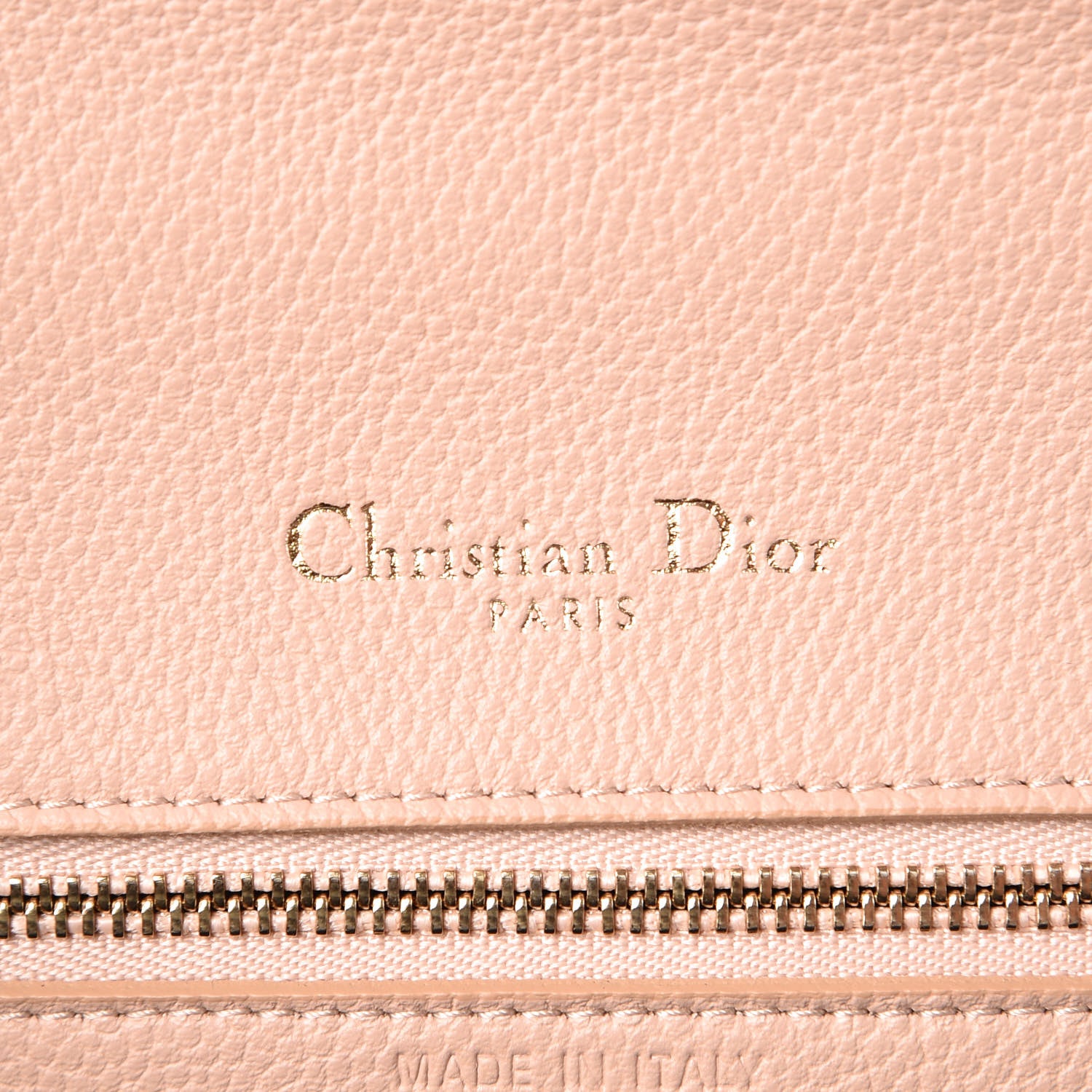 Christian Dior Grained Calfskin Medium Diorama Flap Bag Nude 6 of 10