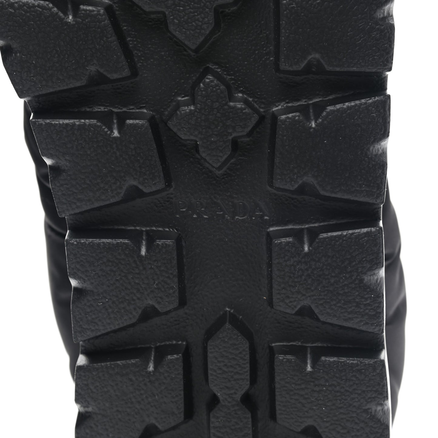 Re-Nylon Piuma Triangle Logo Padded Drawcord 20mm Snow Boots 38 Black