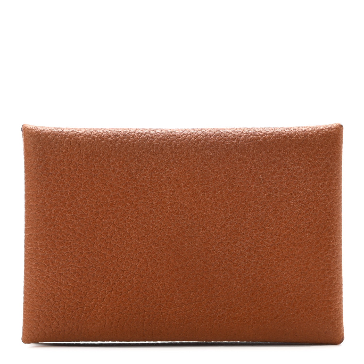 Hermes Calvi Verso Card Case Gold Black 1 of 7