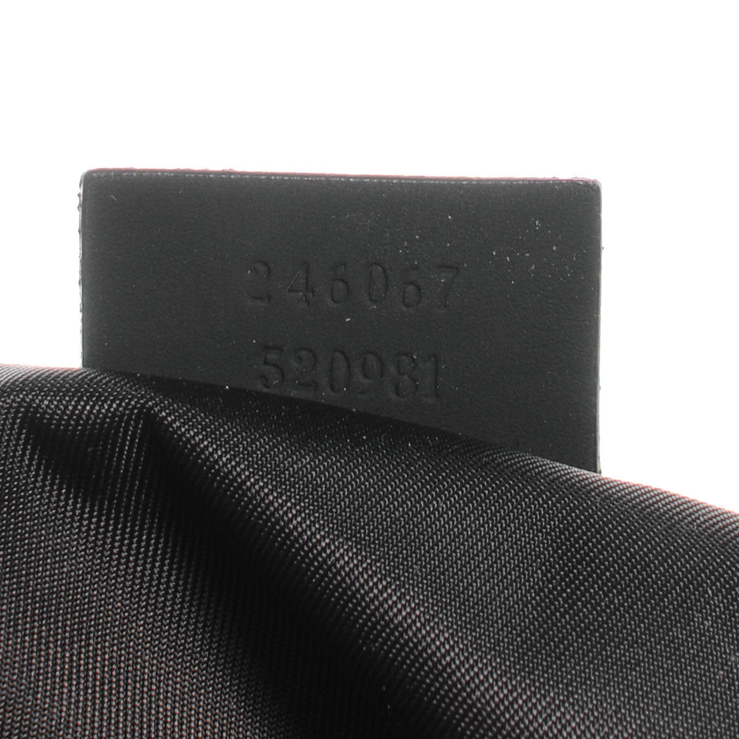 Gucci Rubber Guccissima Medium Messenger Bag Black 7 of 7