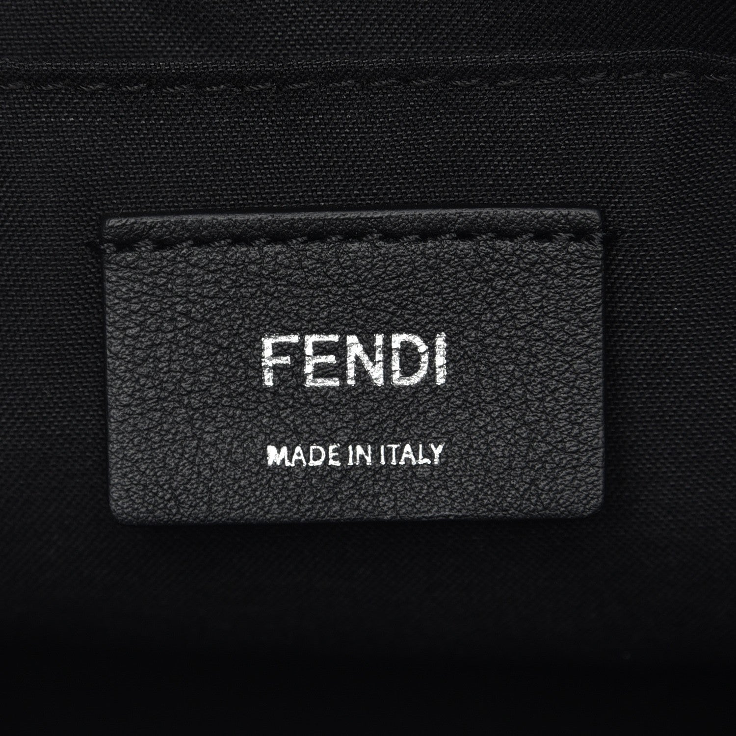 Fendi Vitello Dolce Mini By The Way Boston Bag Black 6 of 7