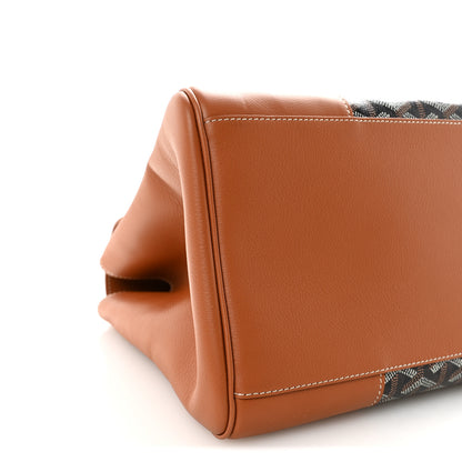 Goyard Goyardine Saigon Tote Black Gold 8 of 10