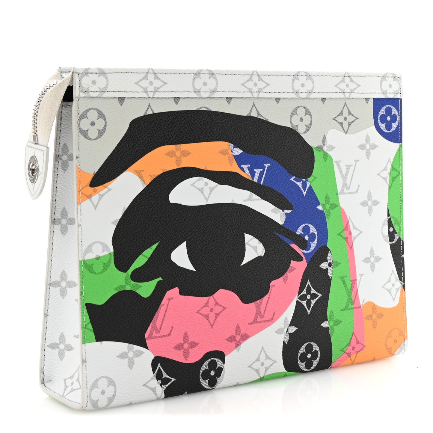 Monogram Portrait Pochette Voyage MM Multicolor