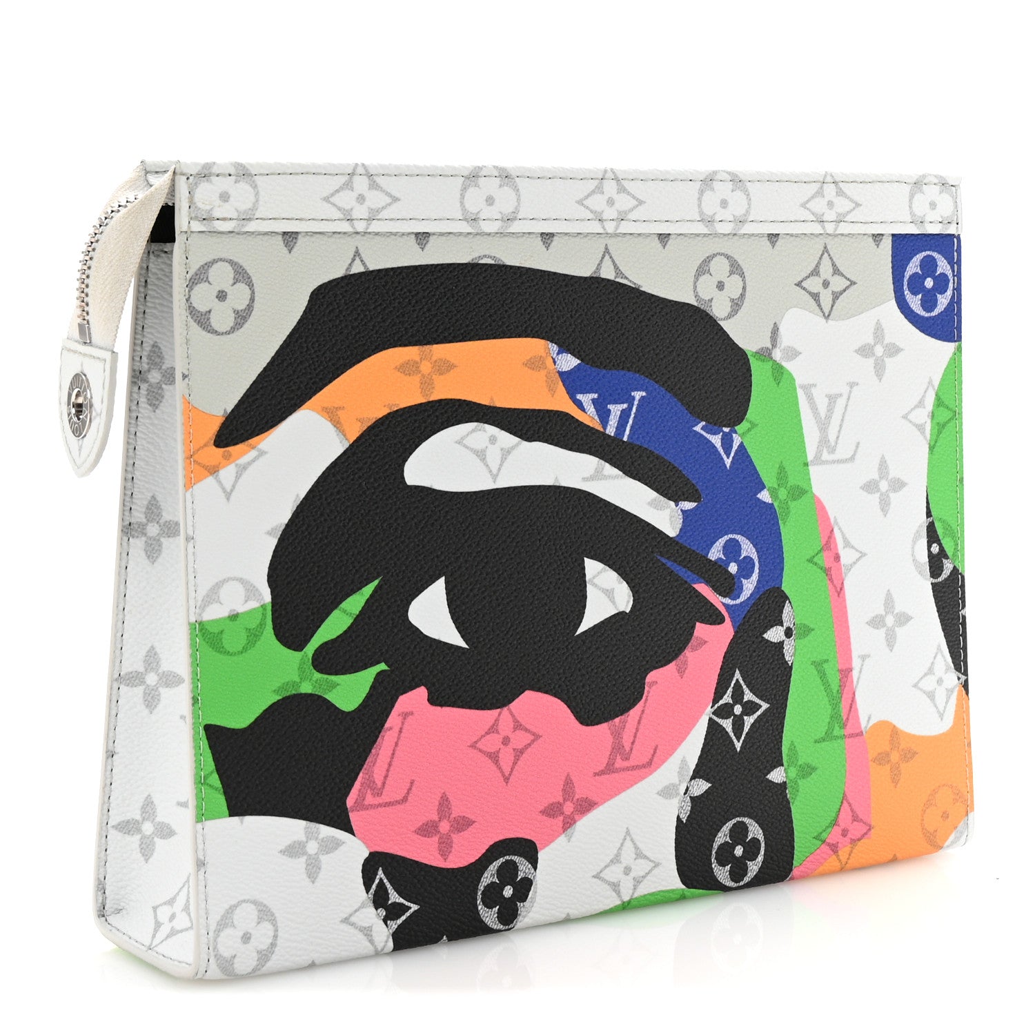 Louis Vuitton Monogram Portrait Pochette Voyage MM Multicolor 3 of 7