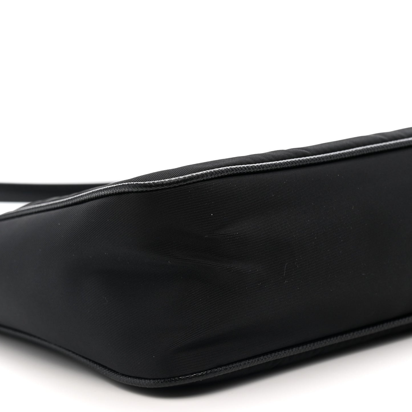 Tessuto Nylon Saffiano Mini Re-Edition 2005 Bag Black