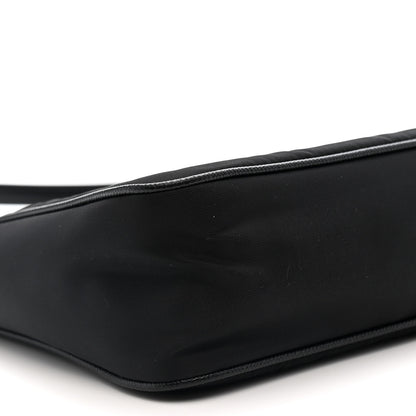 Prada Tessuto Nylon Saffiano Mini Re-Edition 2005 Bag Black 10 of 15