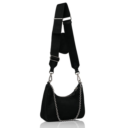 Prada Nylon Re-Edition 2005 Shoulder Bag Black 3 of 18