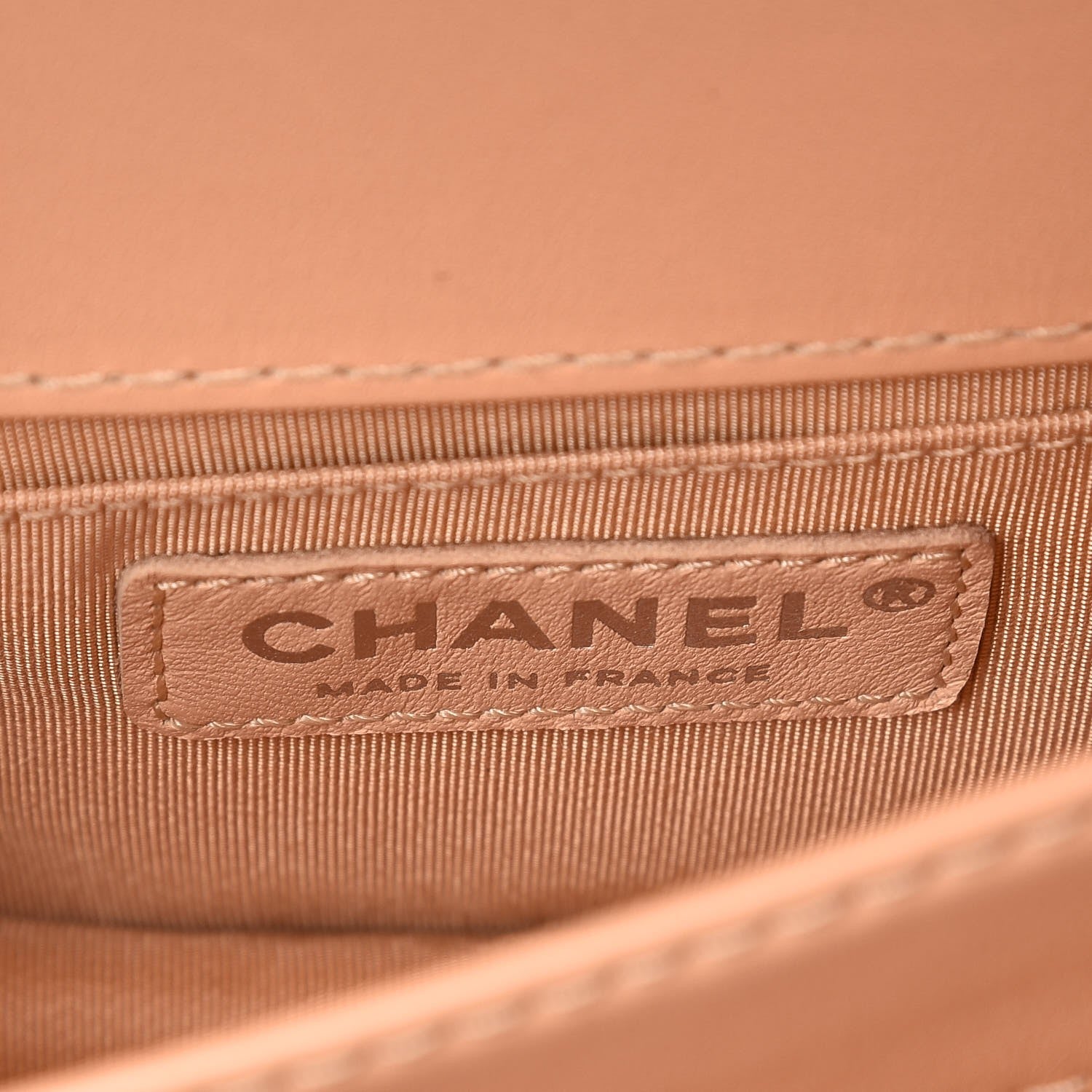 Chanel Calfskin Braided Small Chic Flap Light Beige 6 of 7