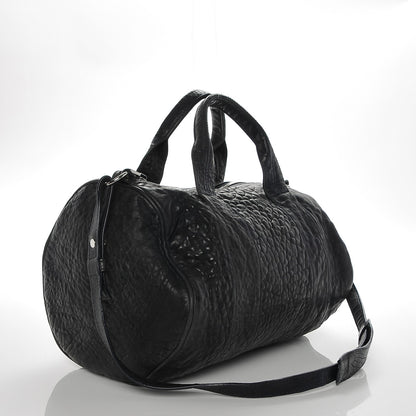 Alexander Wang Pebbled Lambskin Rocco Navy 3 of 6