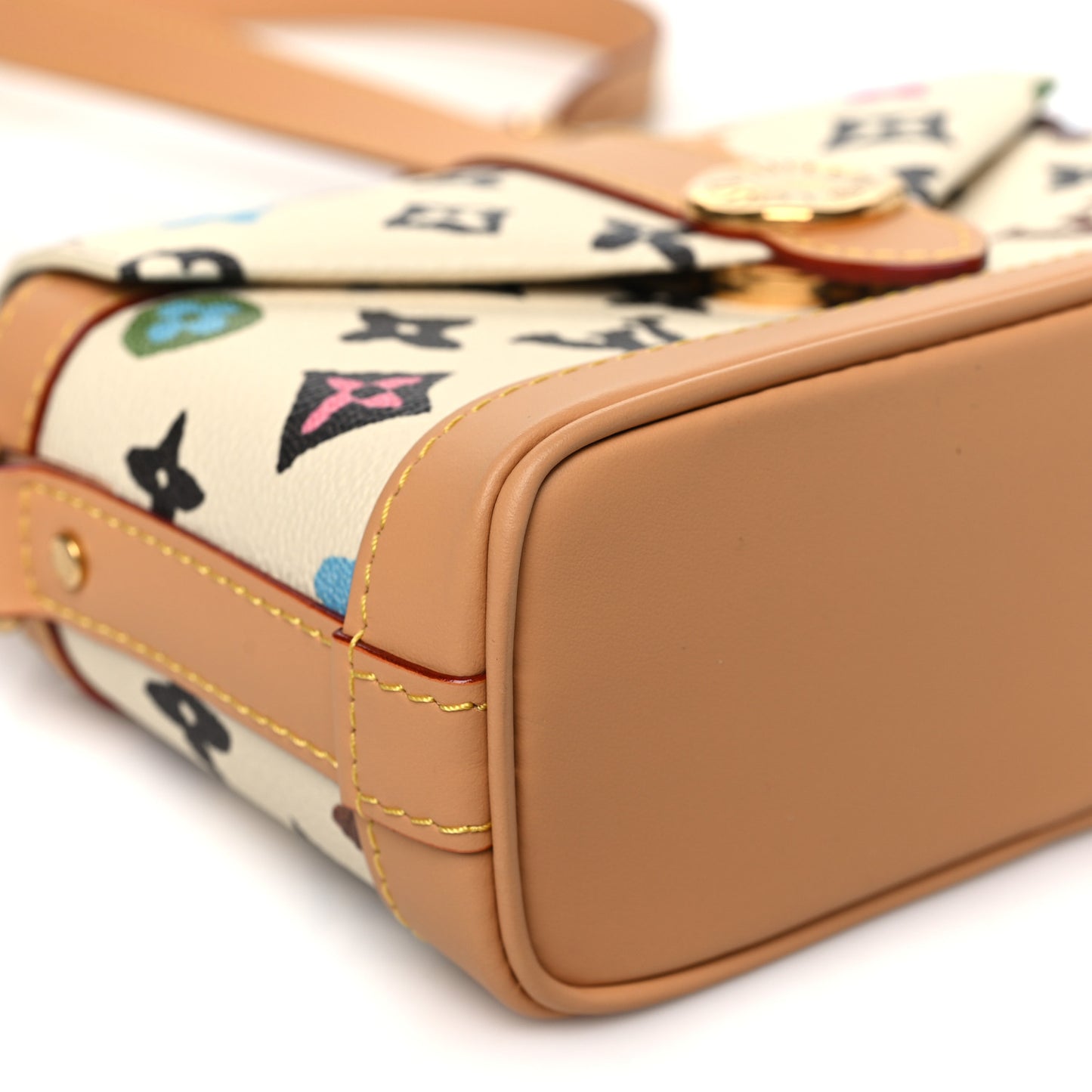 X TYLER THE CREATOR Monogram Craggy Envelope Wearable Wallet Vanilla