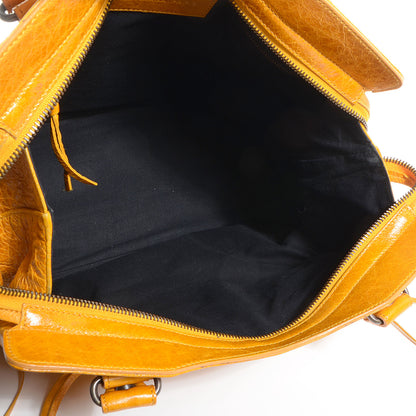 Balenciaga Chevre Classic Hardware Step Bag Marigold 5 of 14