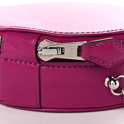 Hermes Veau Villandry Micro Rond Rose Pourpre 9 of 11