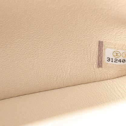 Chanel Caviar Quilted Mini Top Handle Rectangular Flap Beige 7 of 11