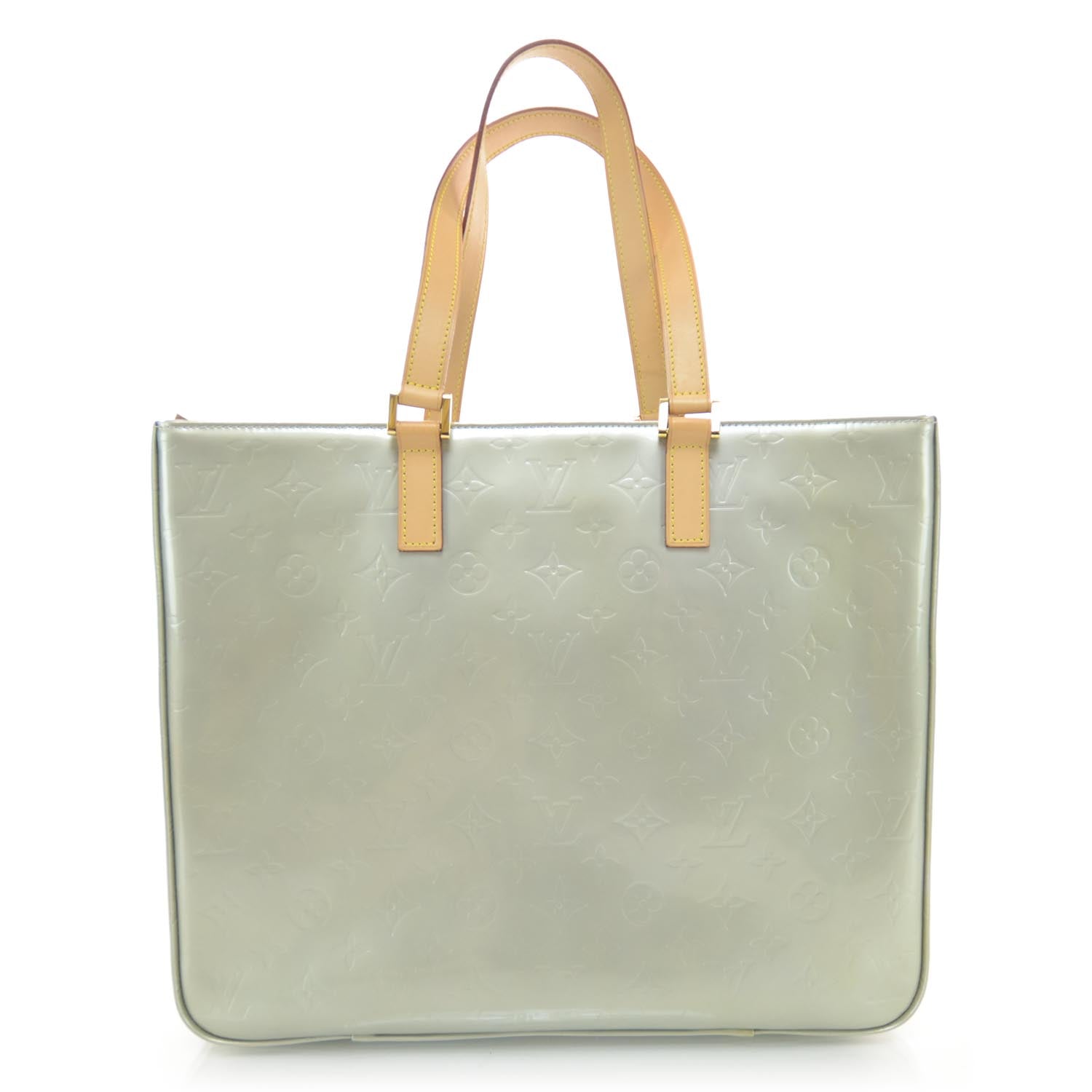 Louis Vuitton Vernis Columbus Silver 1 of 7