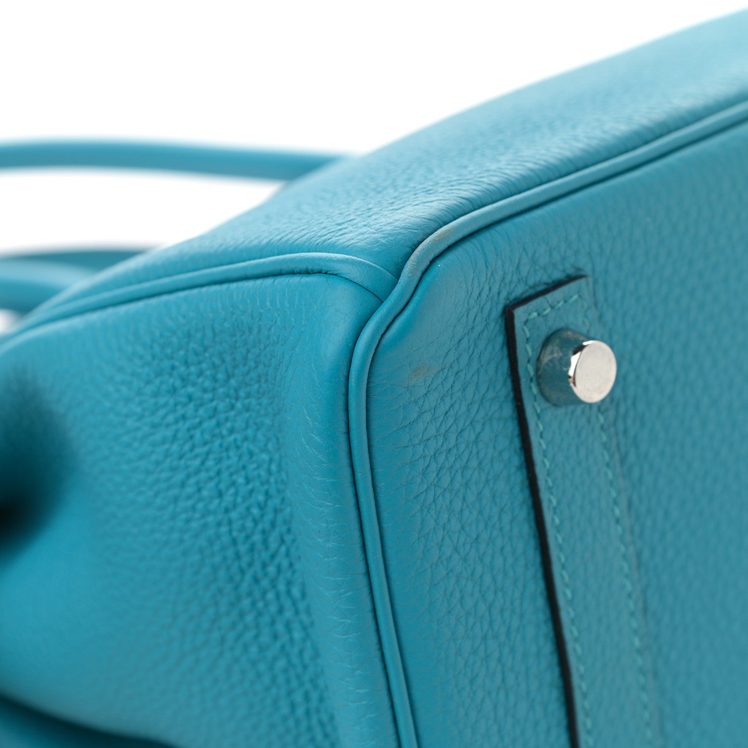 Hermes Togo Birkin 30 Turquoise 11 of 13