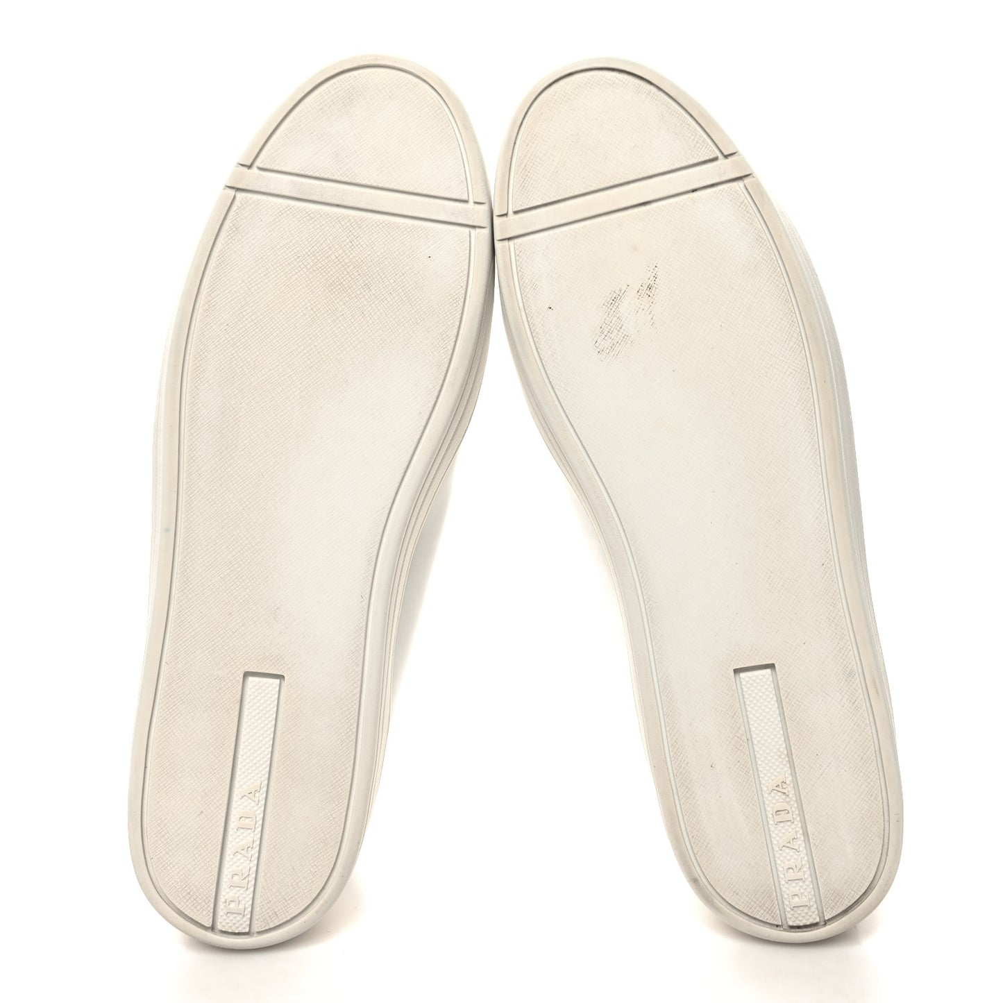 Vitello Plume Logo Low Top Sneakers 41 White Black
