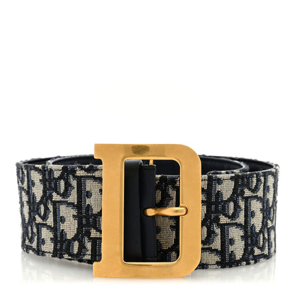 Christian Dior Oblique Diorquake Belt 75 30 Blue Multi 1 of 4