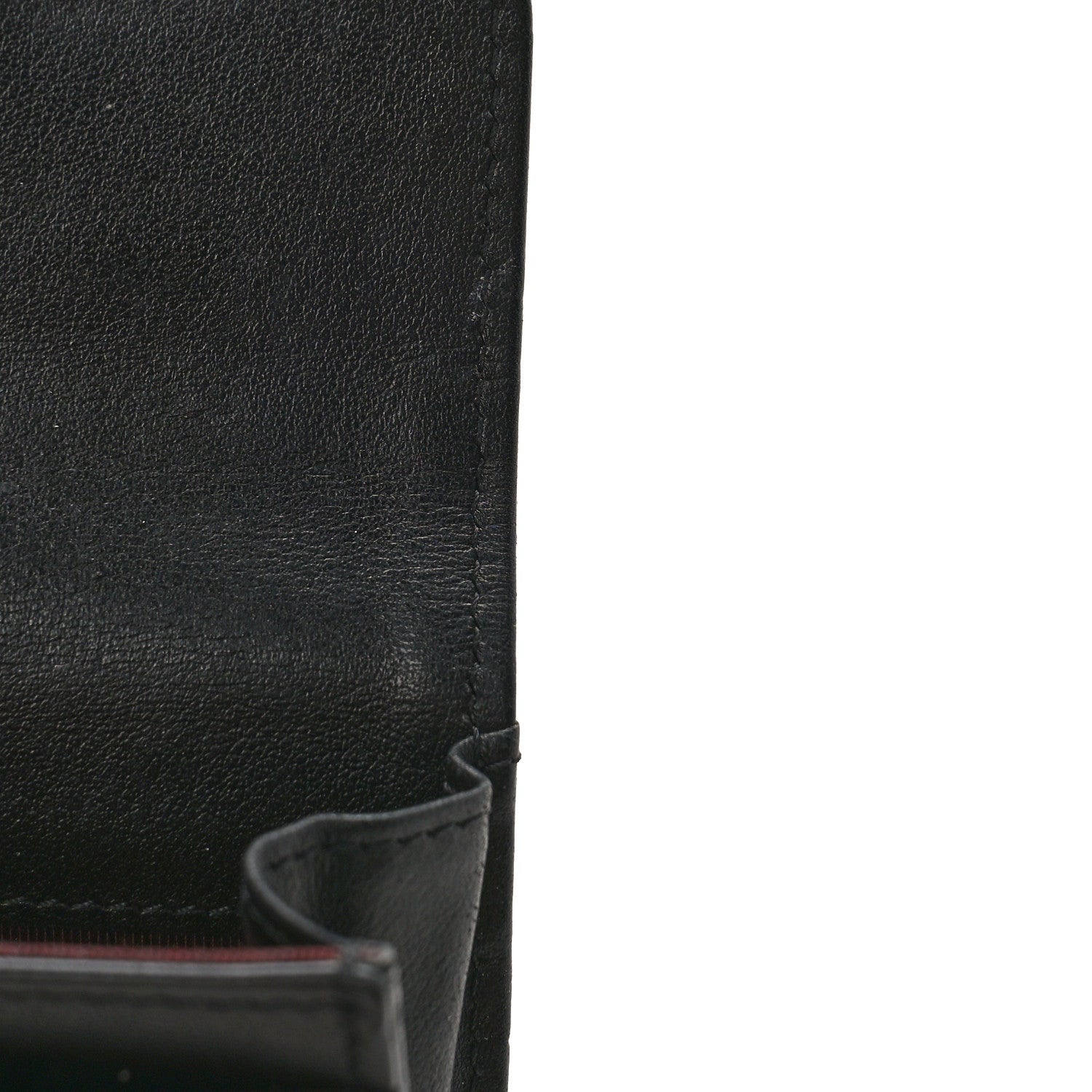 Chanel Aged Calfskin Quilted Reissue Flap Card Holder Black 10 of 11