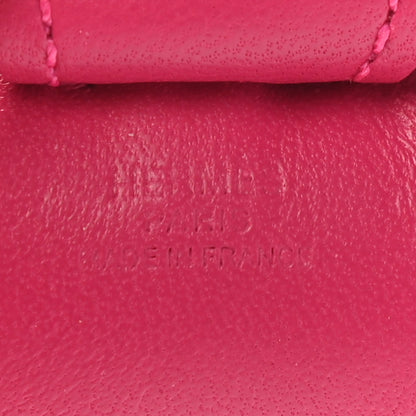Hermes Milo Lambskin Grigri Rodeo Horse Bag Charm PM Rose Mexico 3 of 4