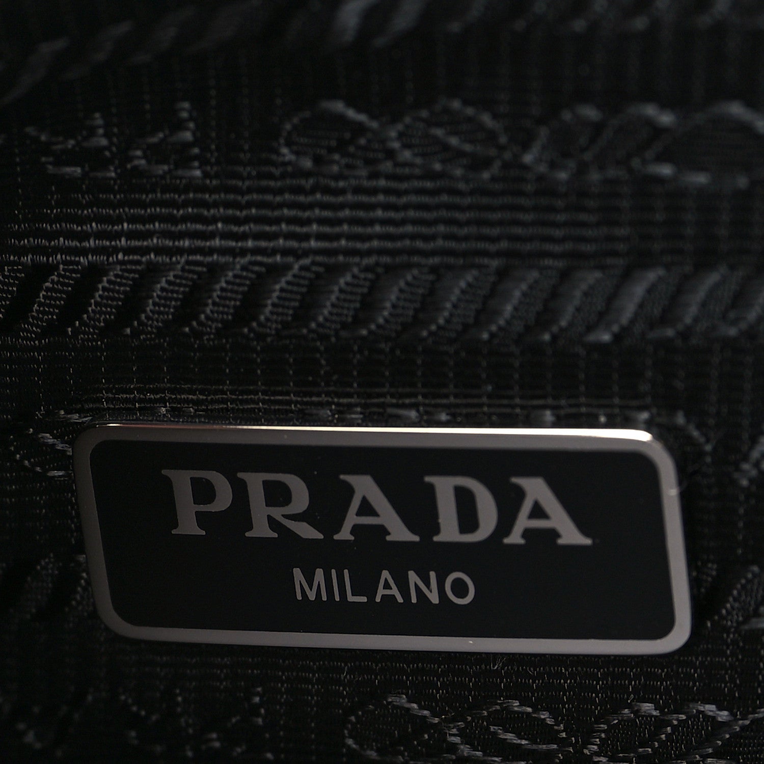 Prada Tessuto Nylon Mini Re-Edition 2000 Bag Black 6 of 10