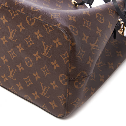 Louis Vuitton Monogram Neonoe MM Black 5 of 9