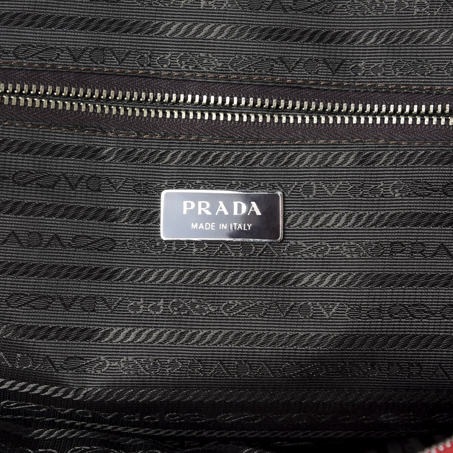 Prada Saffiano Lux Bowling Bag Fuoco 6 of 10