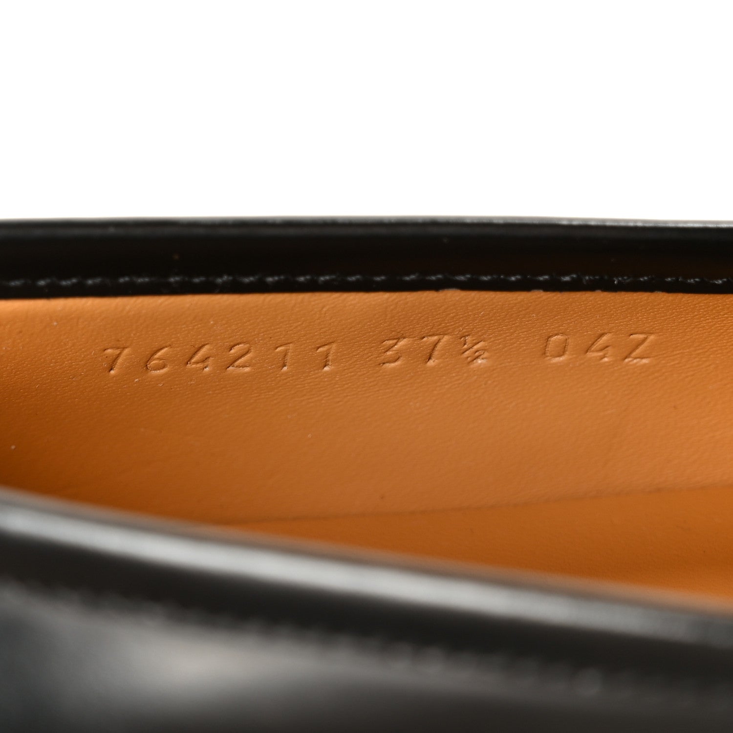 Gucci Cordovan Lux Womens Horsebit 45mm Platform Loafers 37.5 Black 9 of 11