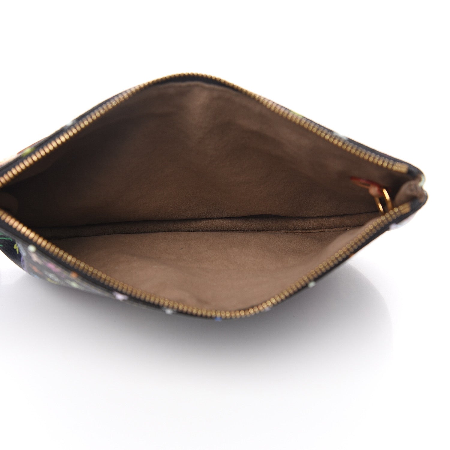 Louis Vuitton Monogram Multicolor Pochette Plate GM Black 4 of 9