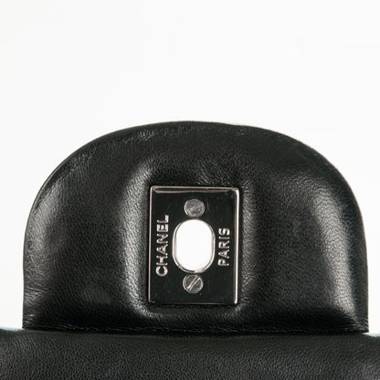 Chanel Patent Quilted Jumbo Double Flap Black 6 of 8