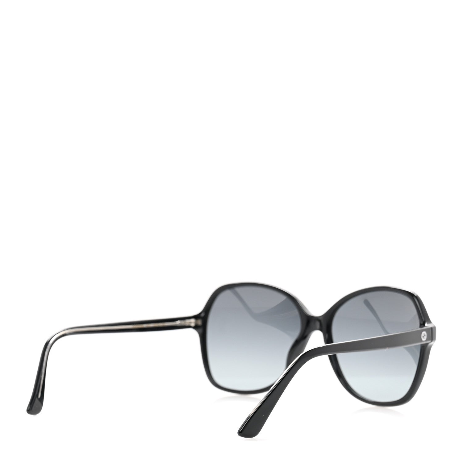 Gucci Acetate Oversize Round Frame Sunglasses GG0509S Black 3 of 7