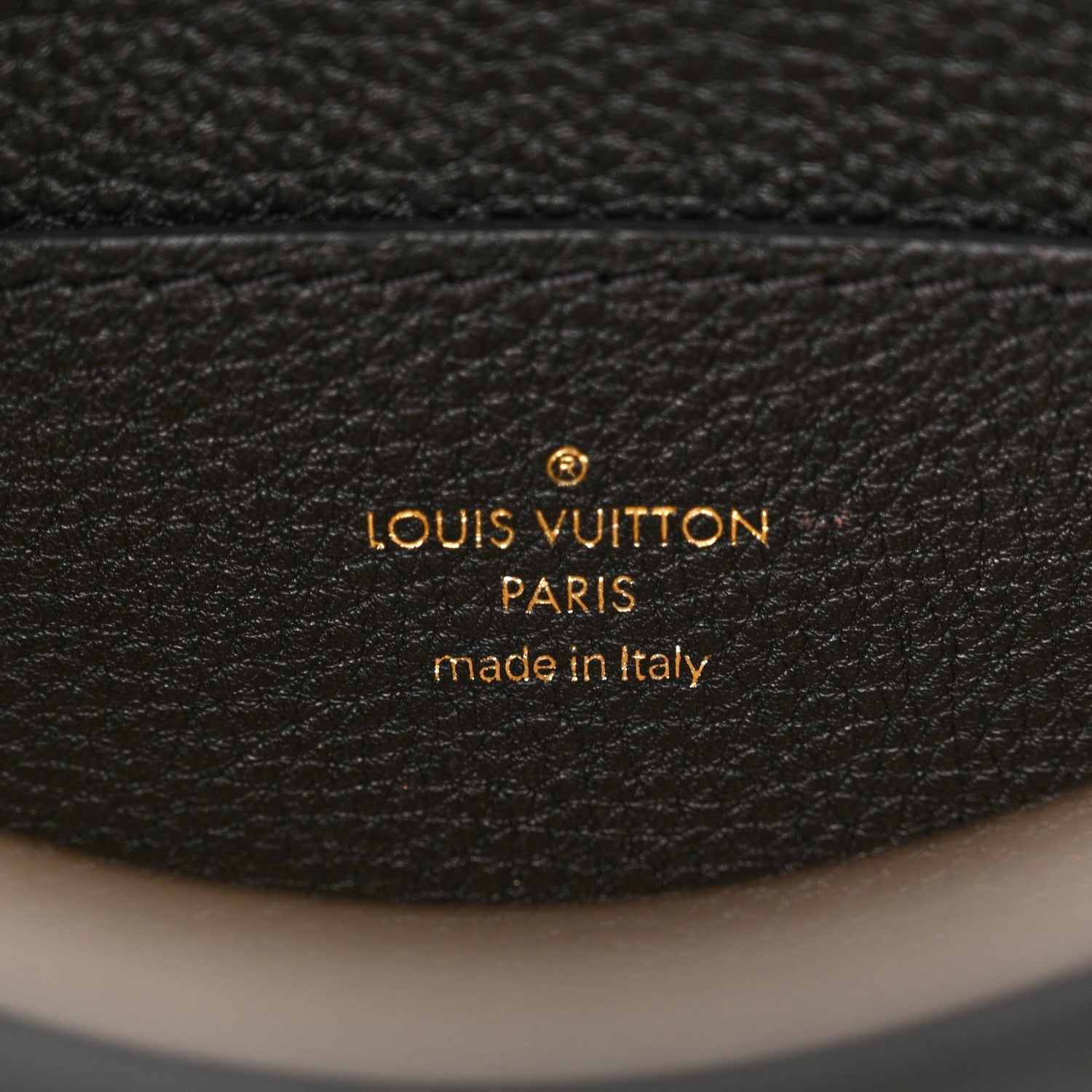 Louis Vuitton Grained Calfskin LV Pont 9 Soft PM Black 6 of 15