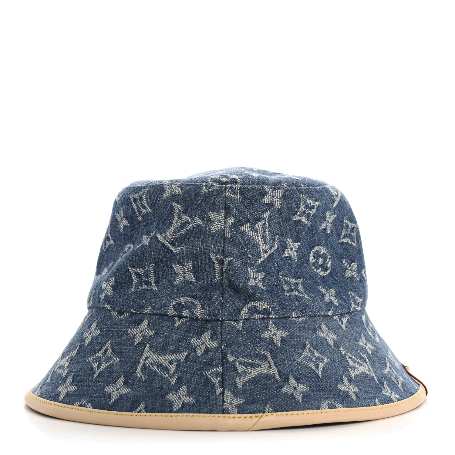 Louis Vuitton Monogram Denim Jacquard LV Remix Bucket Hat Blue 6 of 8
