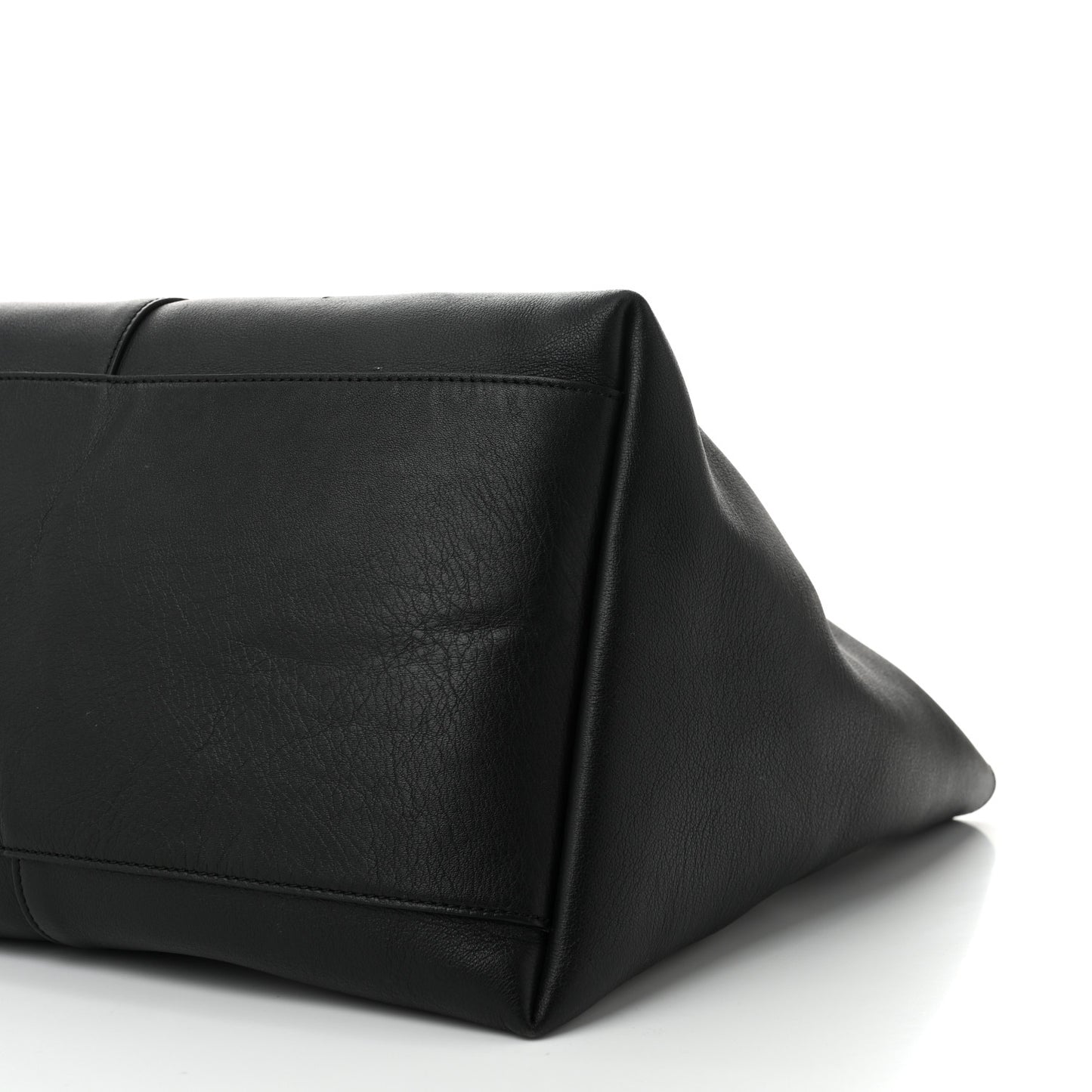 Calfskin Palazzo Tote Black
