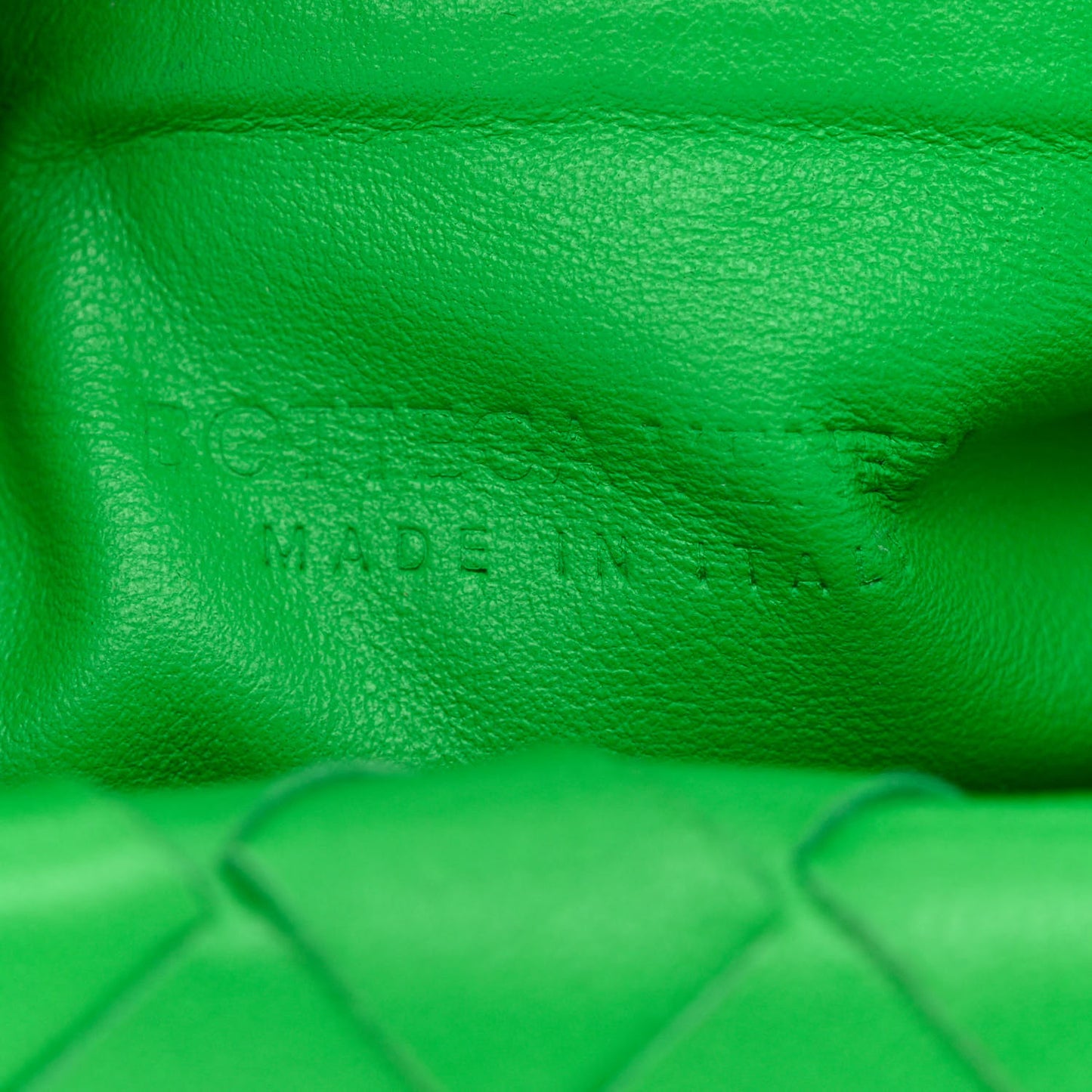 Nappa Intrecciato Mini Jodie Grass