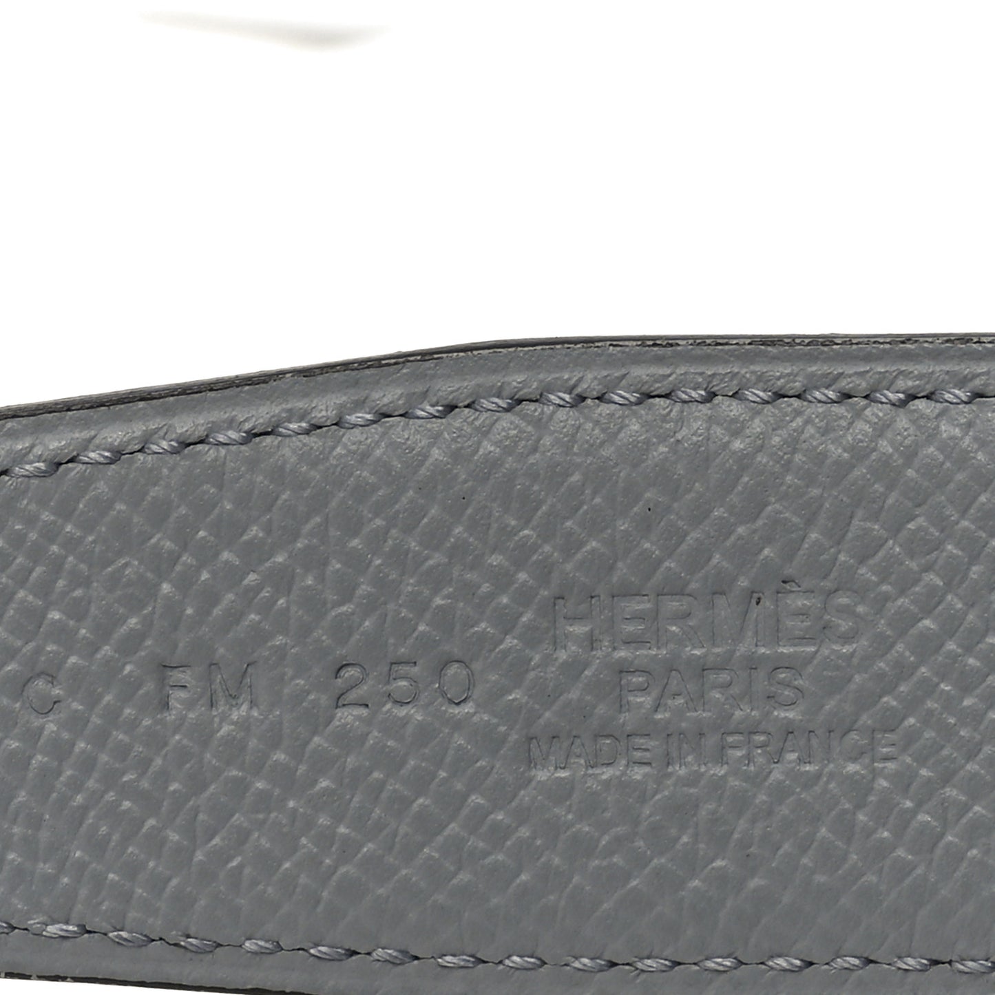Epsom Reversible 32mm Belt Strap 85 34 Etain Bleu Glacier