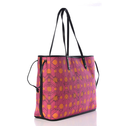 MCM Visetos Large Project Reversible Shopper Tote Cognac 8 of 20