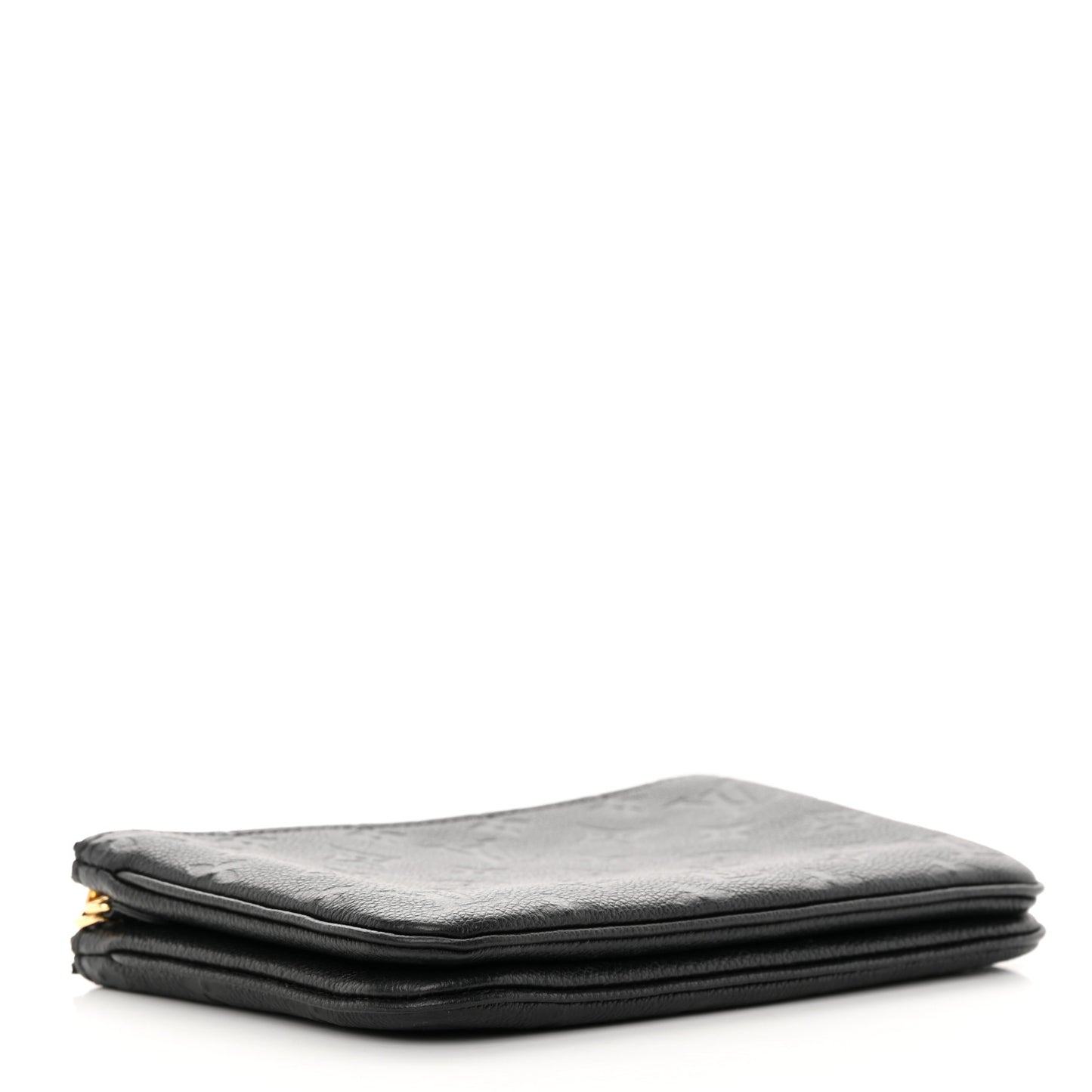 Empreinte Double Zip Pochette Black