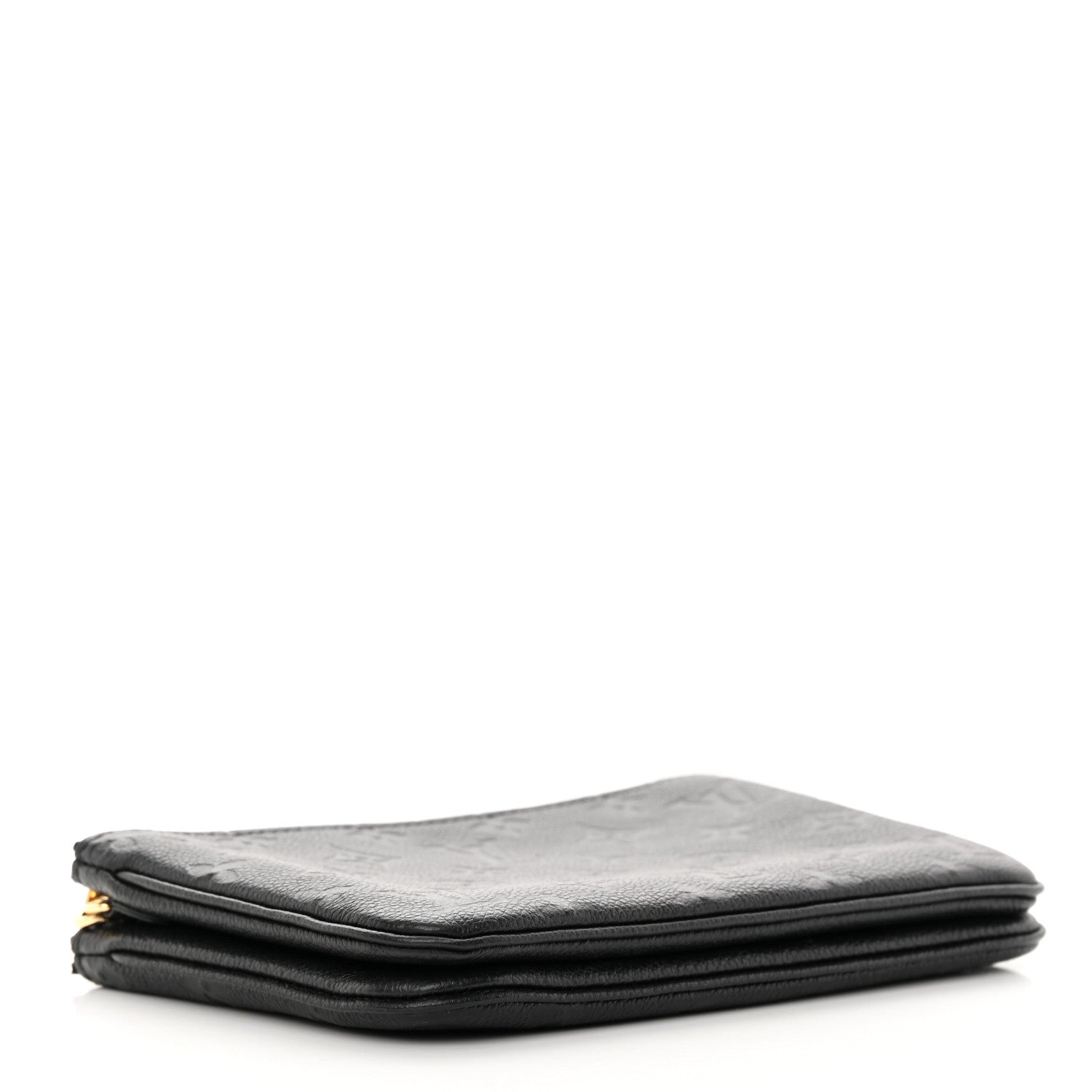 Louis Vuitton Empreinte Double Zip Pochette Black 4 of 13