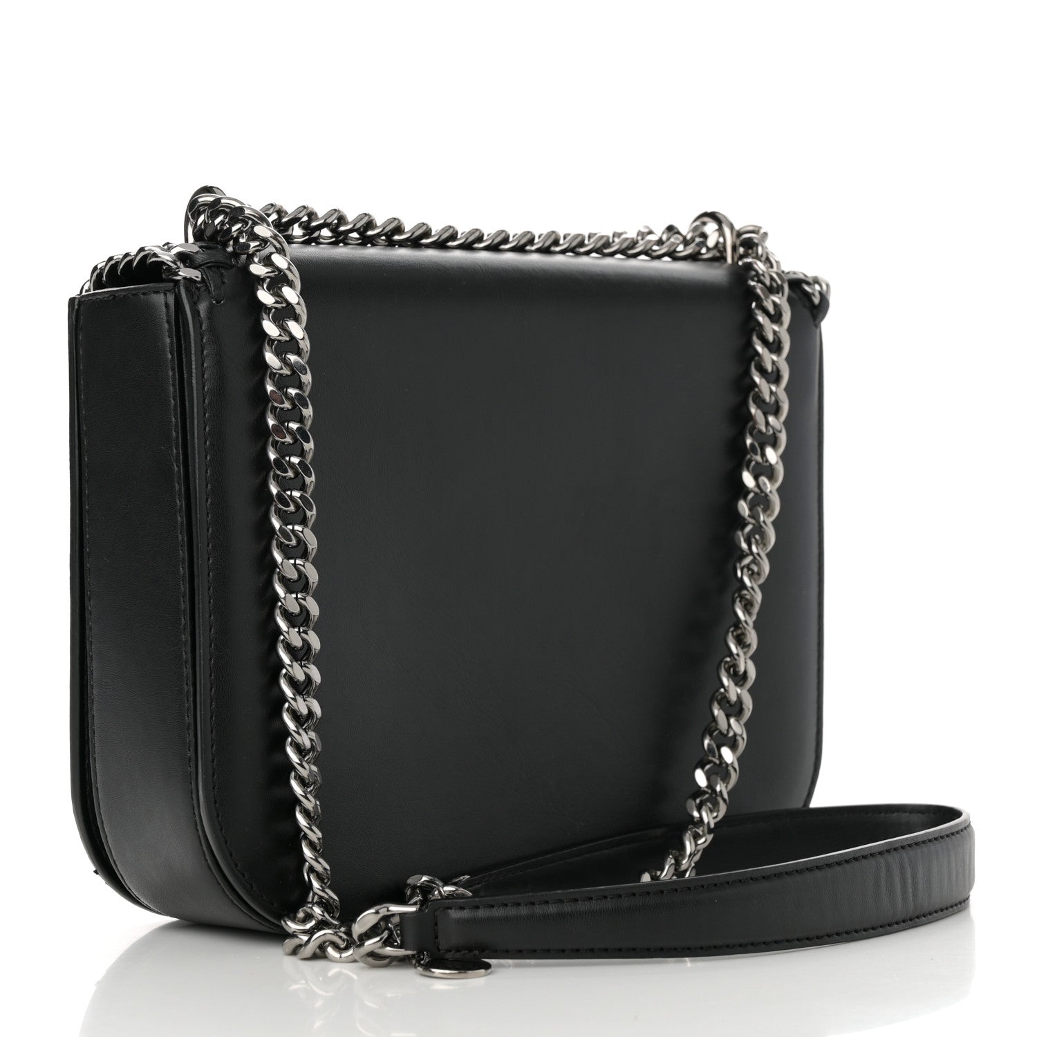Stella McCartney Eco Alter Nappa Falabella Box All Is Love Shoulder Bag Black 3 of 13