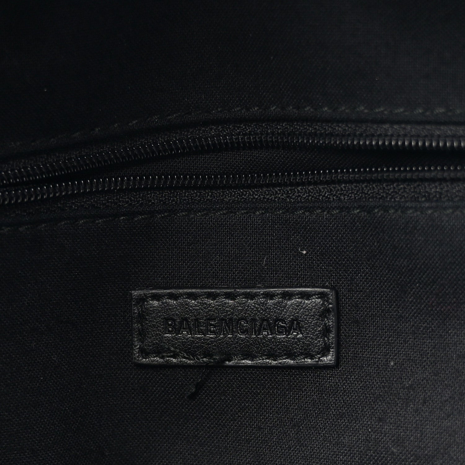 Balenciaga Canvas Crystal Embellished Eiffel Tower Explorer Backpack S Black 6 of 10