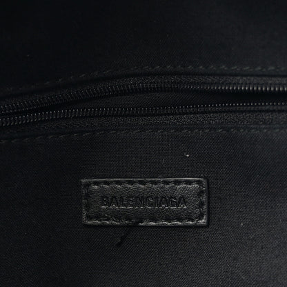 Balenciaga Canvas Crystal Embellished Eiffel Tower Explorer Backpack S Black 6 of 10