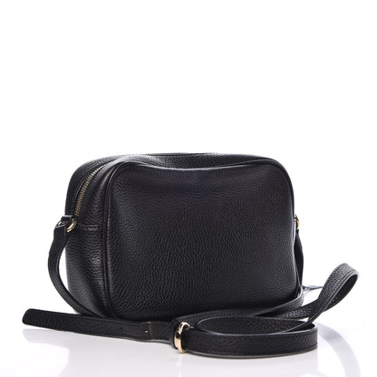 Gucci Pebbled Calfskin Small Soho Disco Bag Black 3 of 8